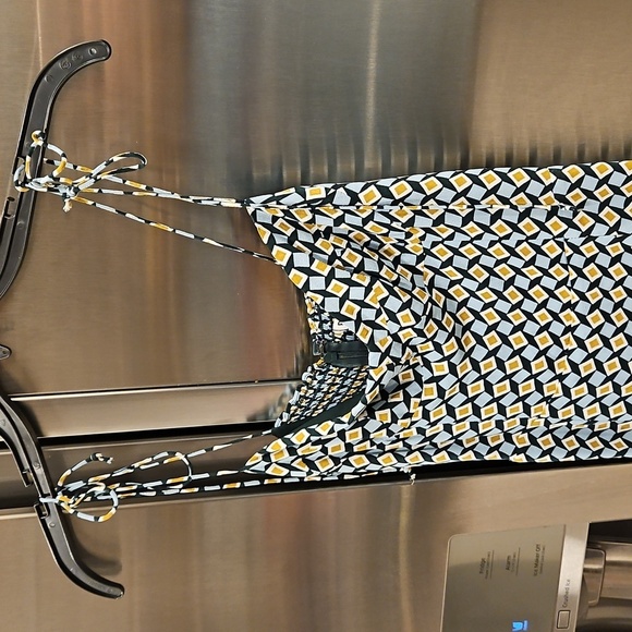 💕REFORMATION💕 Juliette Dress ~ Mosaic Multi-Color Geometric Print 4 NWOT - Picture 12 of 16